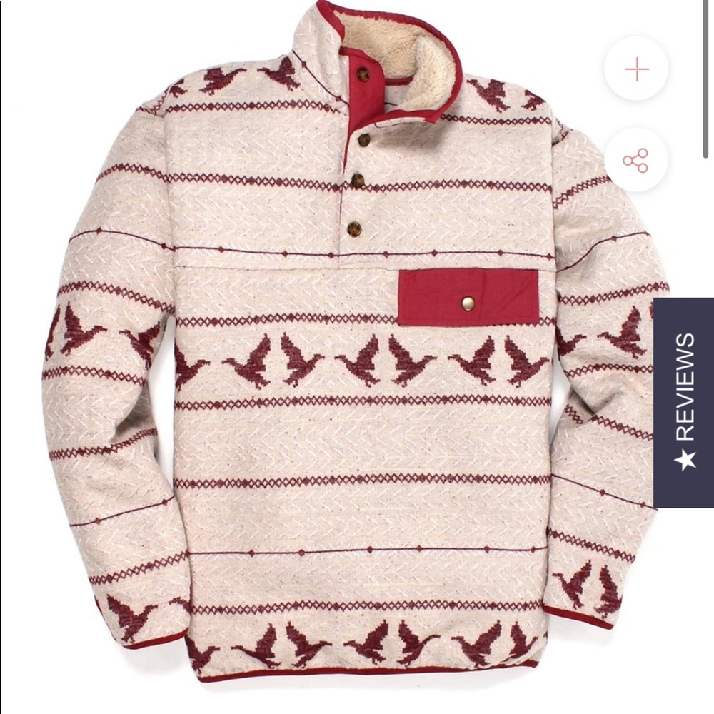 Southern Proper Sherpa Lined Pullover